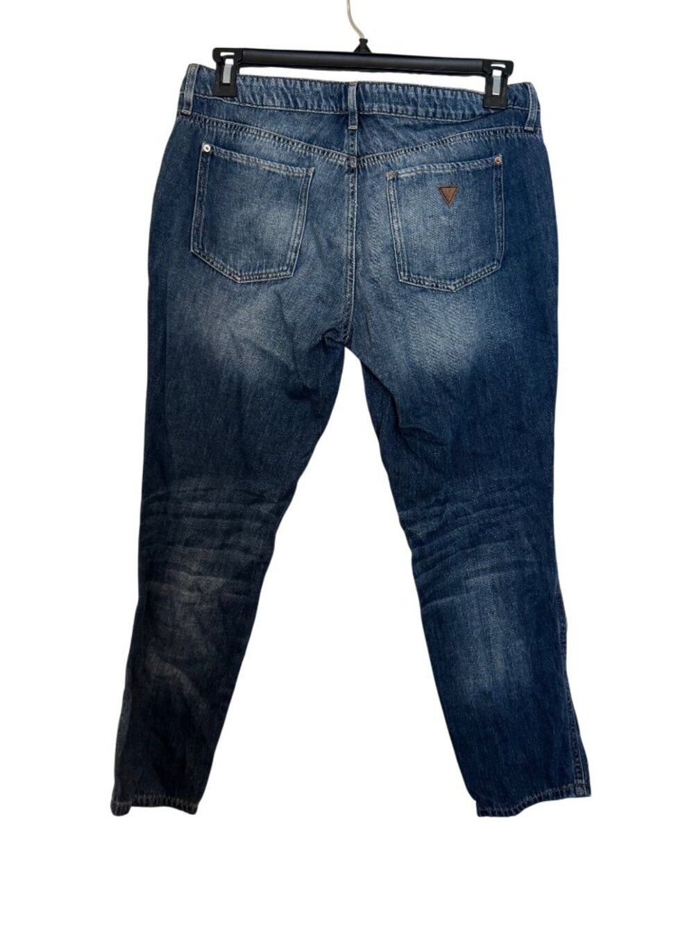 Guess Womens Tomboy Fit Dark Wash Denim Jeans Size 28 - Picture 7 of 8